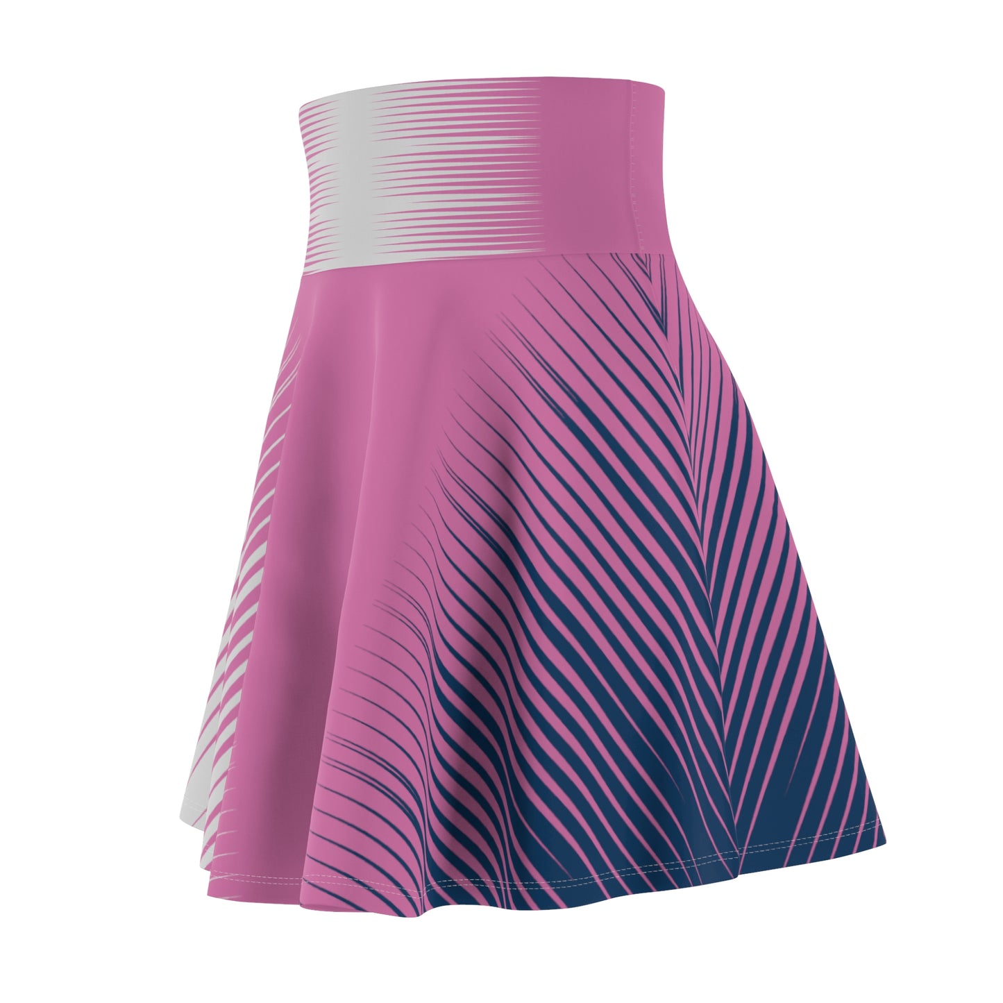 Women's Skater Skirt - Pink Diffusion