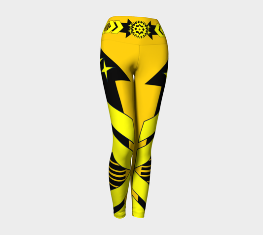 Fashion Yoga Leggings - Tiger Space Racer