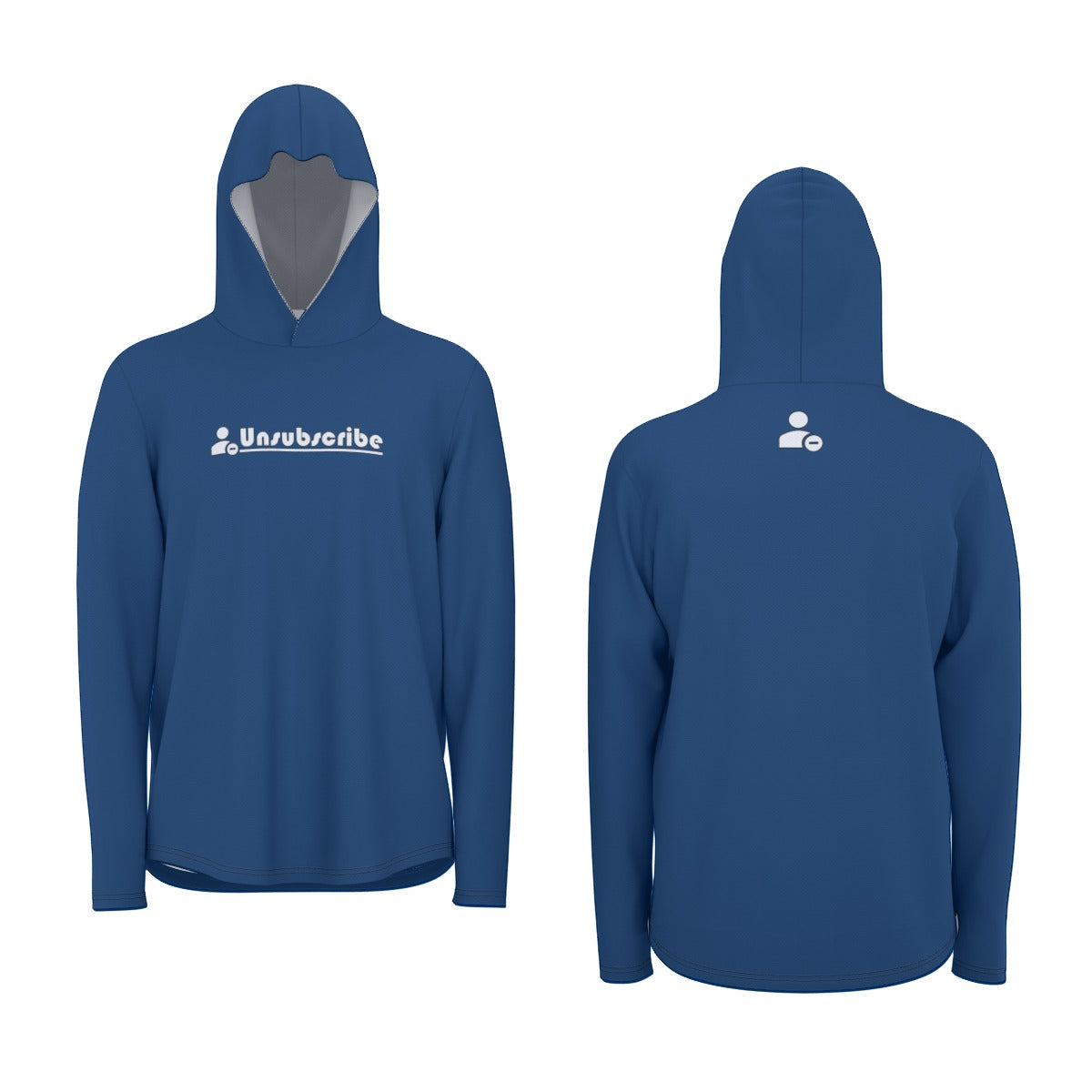 Blue Sunscreen Hoodie - Unsubscribe