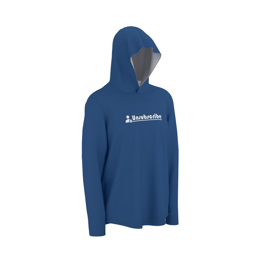 Blue Sunscreen Hoodie - Unsubscribe