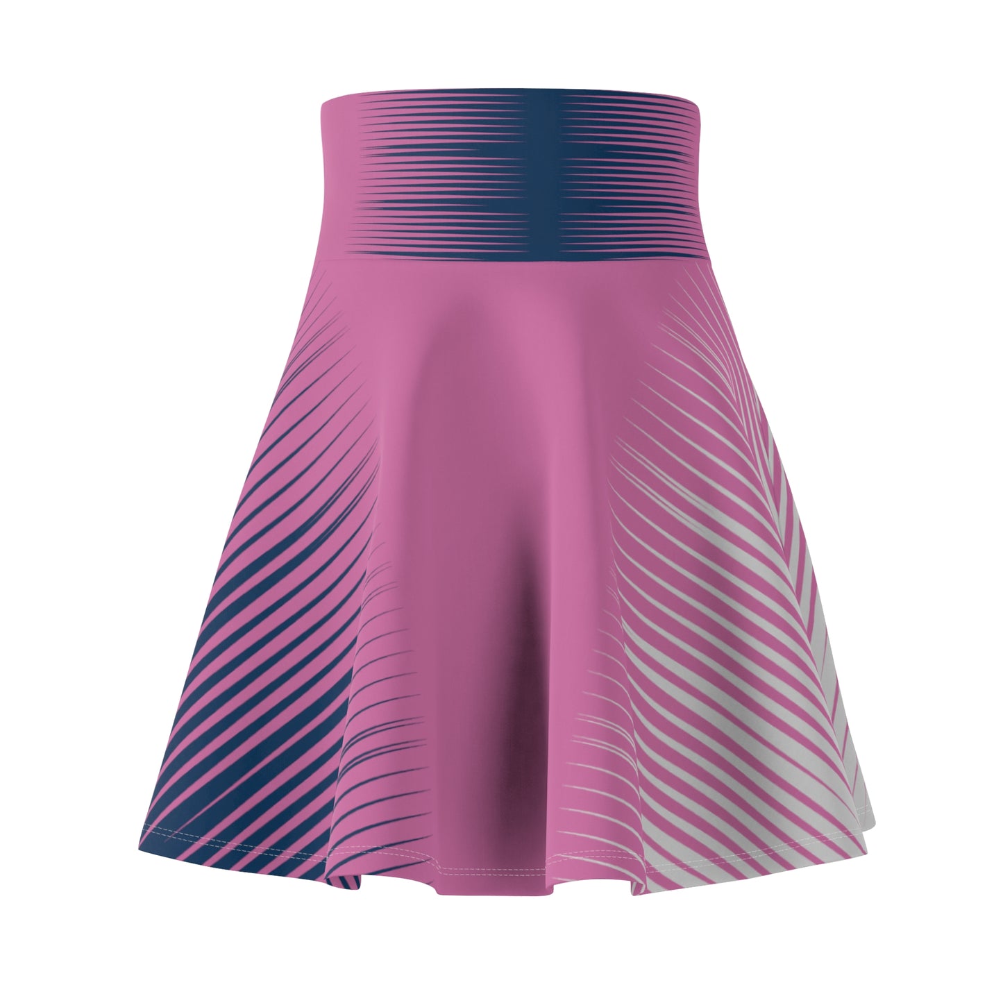 Women's Skater Skirt - Pink Diffusion