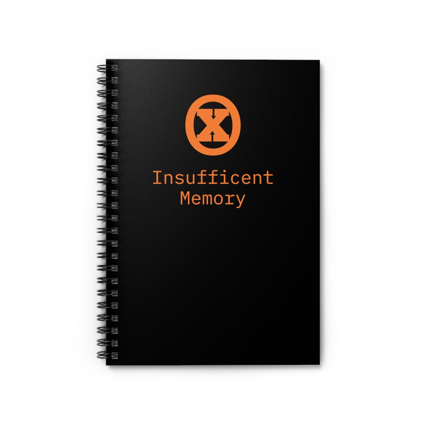 Spiral Notebook - Ruled Line - Insufficient memory