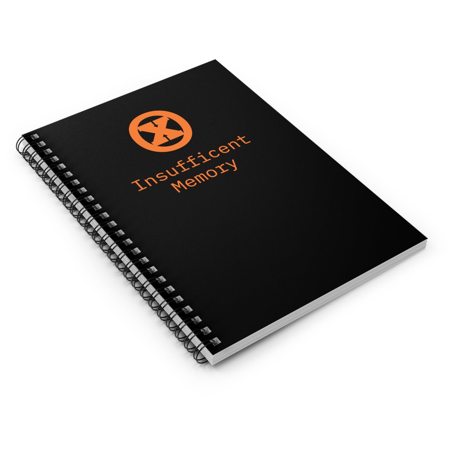 Spiral Notebook - Ruled Line - Insufficient memory