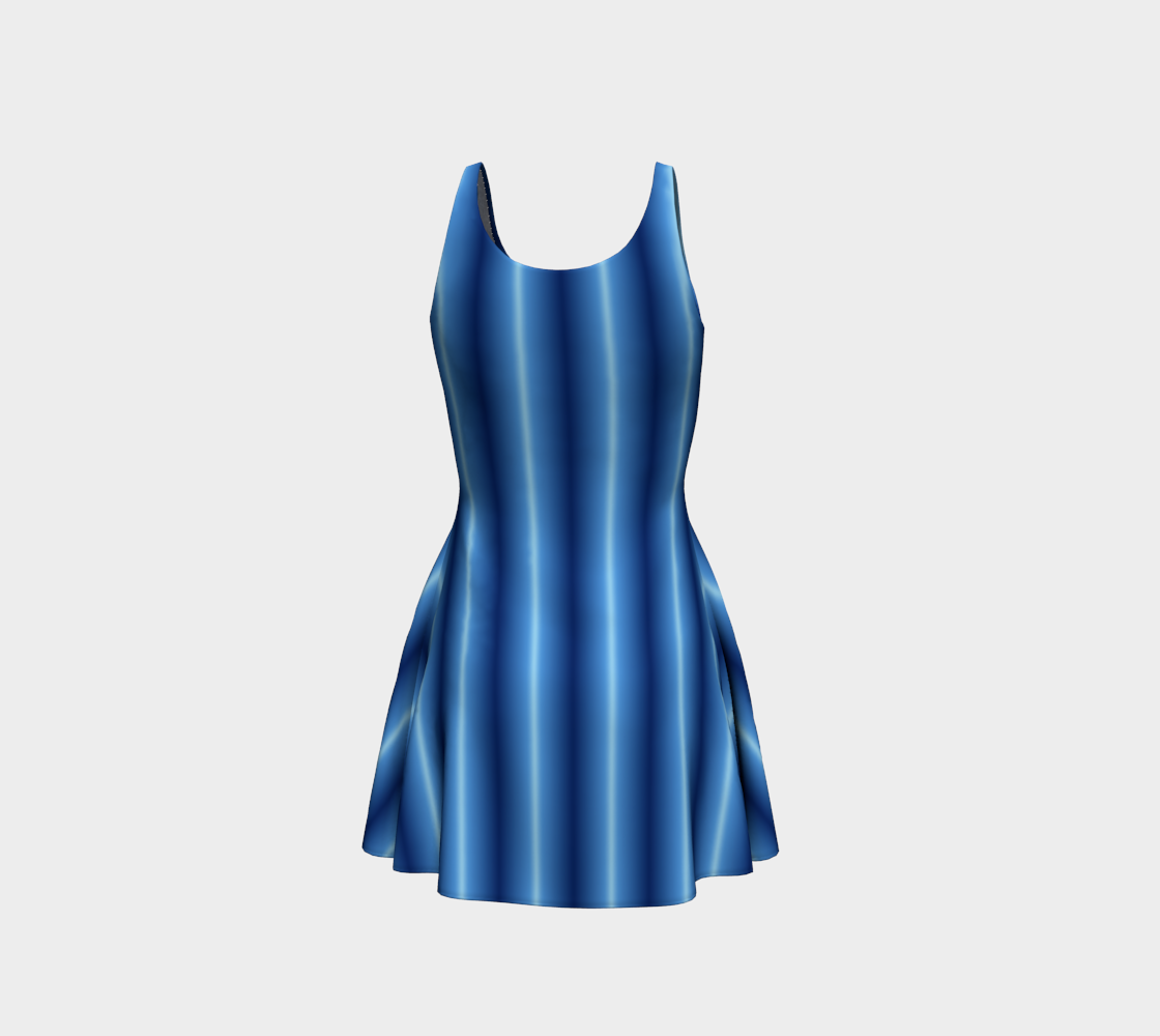 Blue Ray - Flare Dress