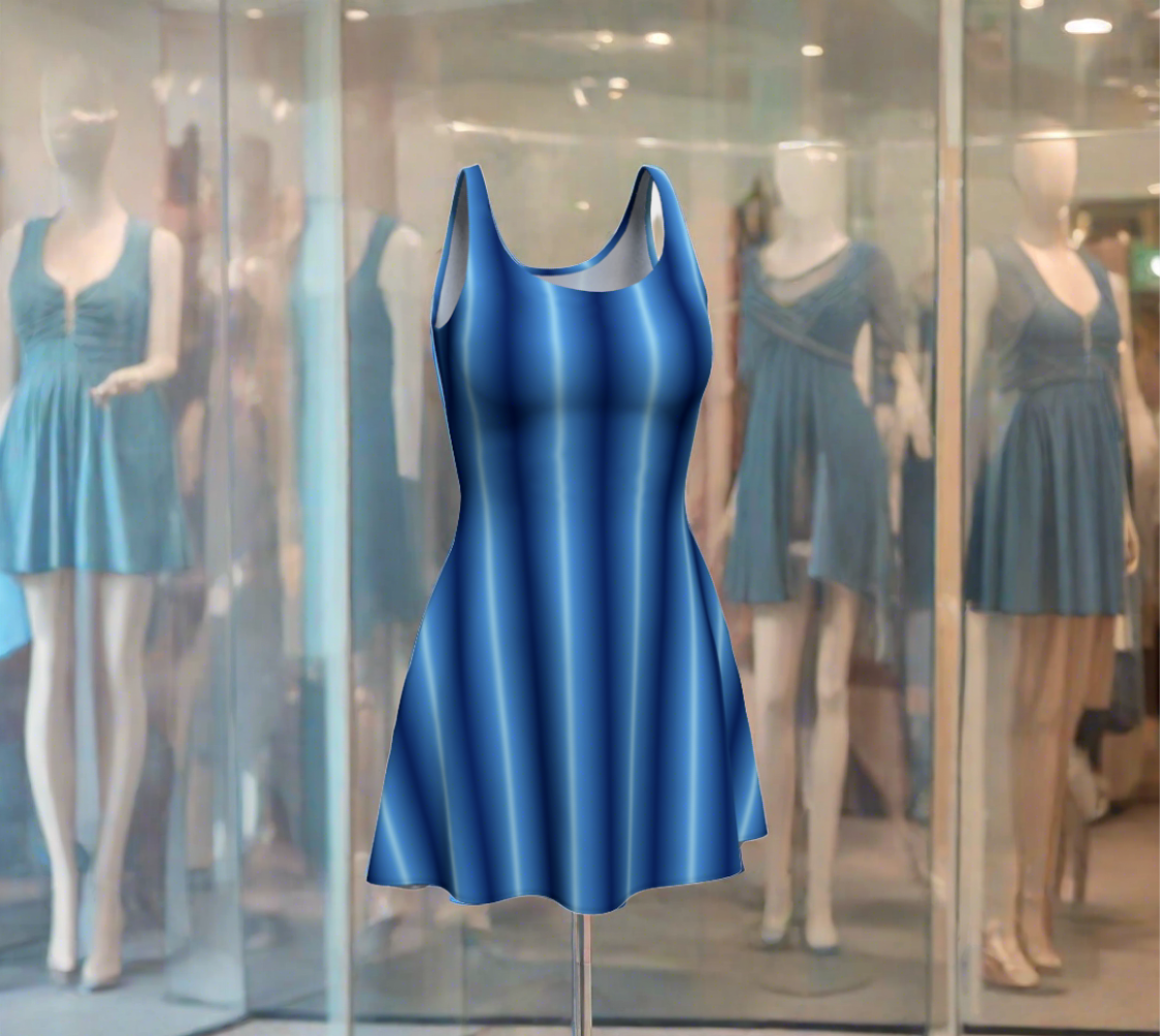 Blue Ray - Flare Dress