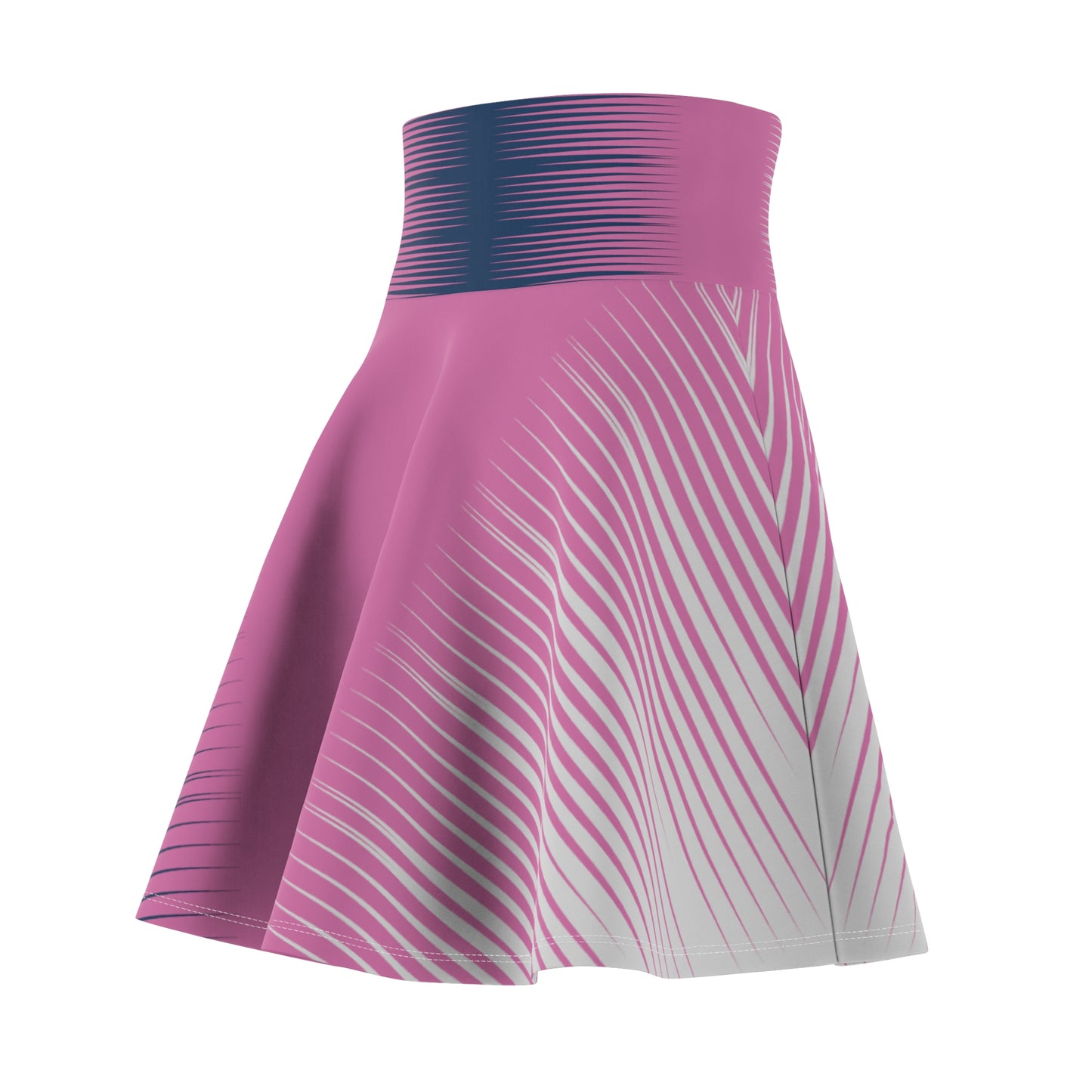 Women's Skater Skirt - Pink Diffusion