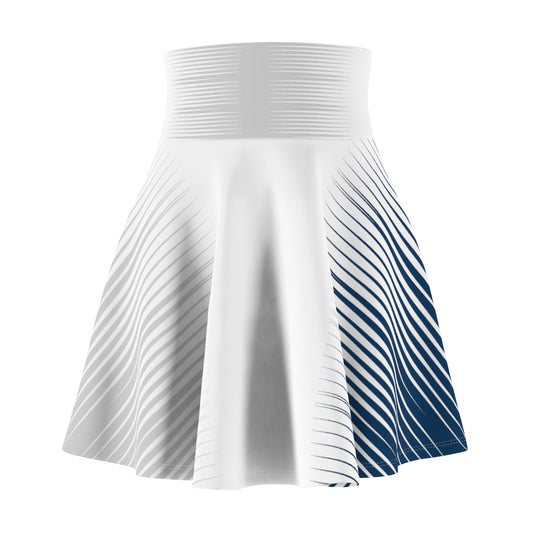 Women's Skater Skirt - White Diffusion