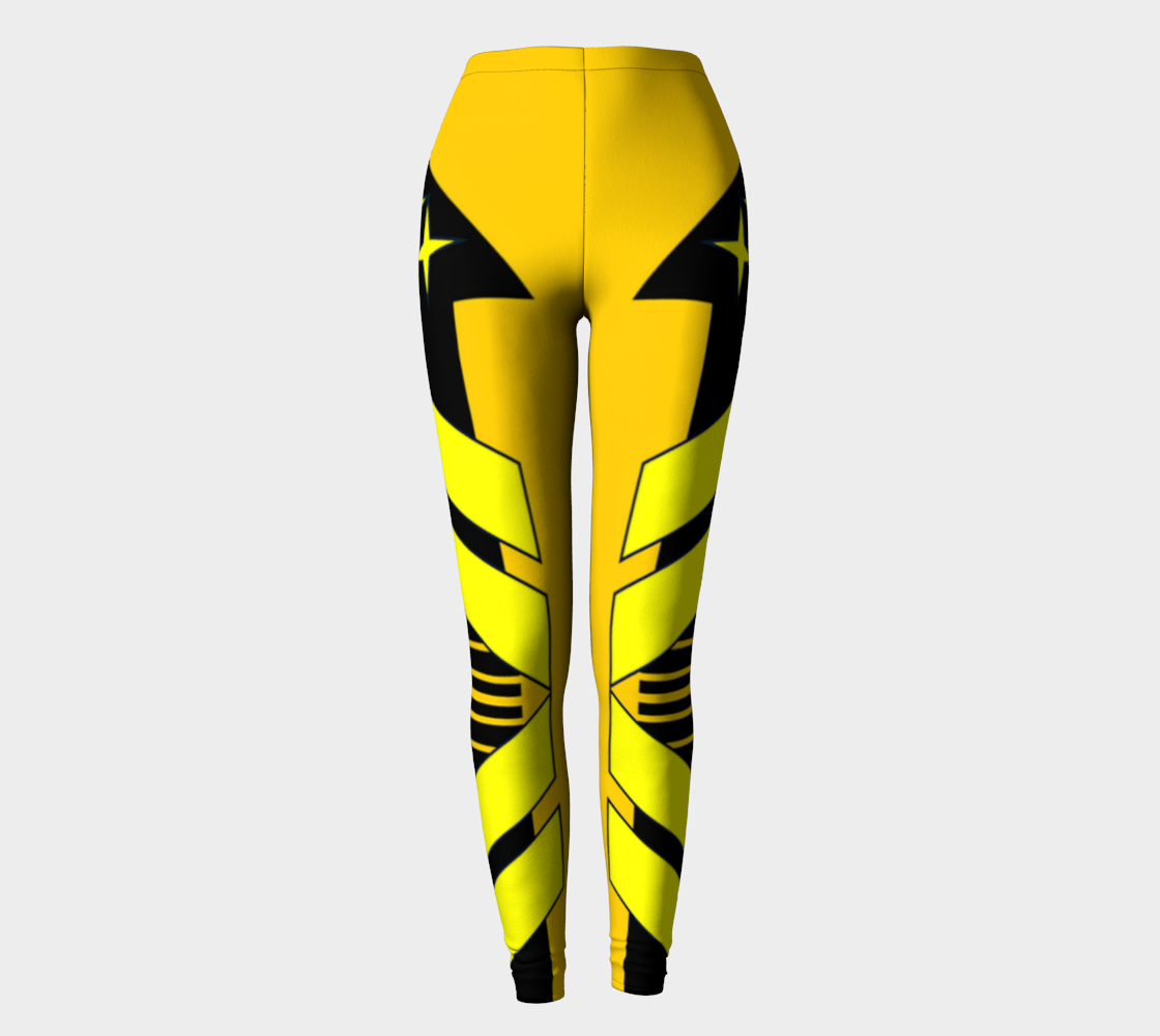 Fashion Leggings - Tiger Space Racer