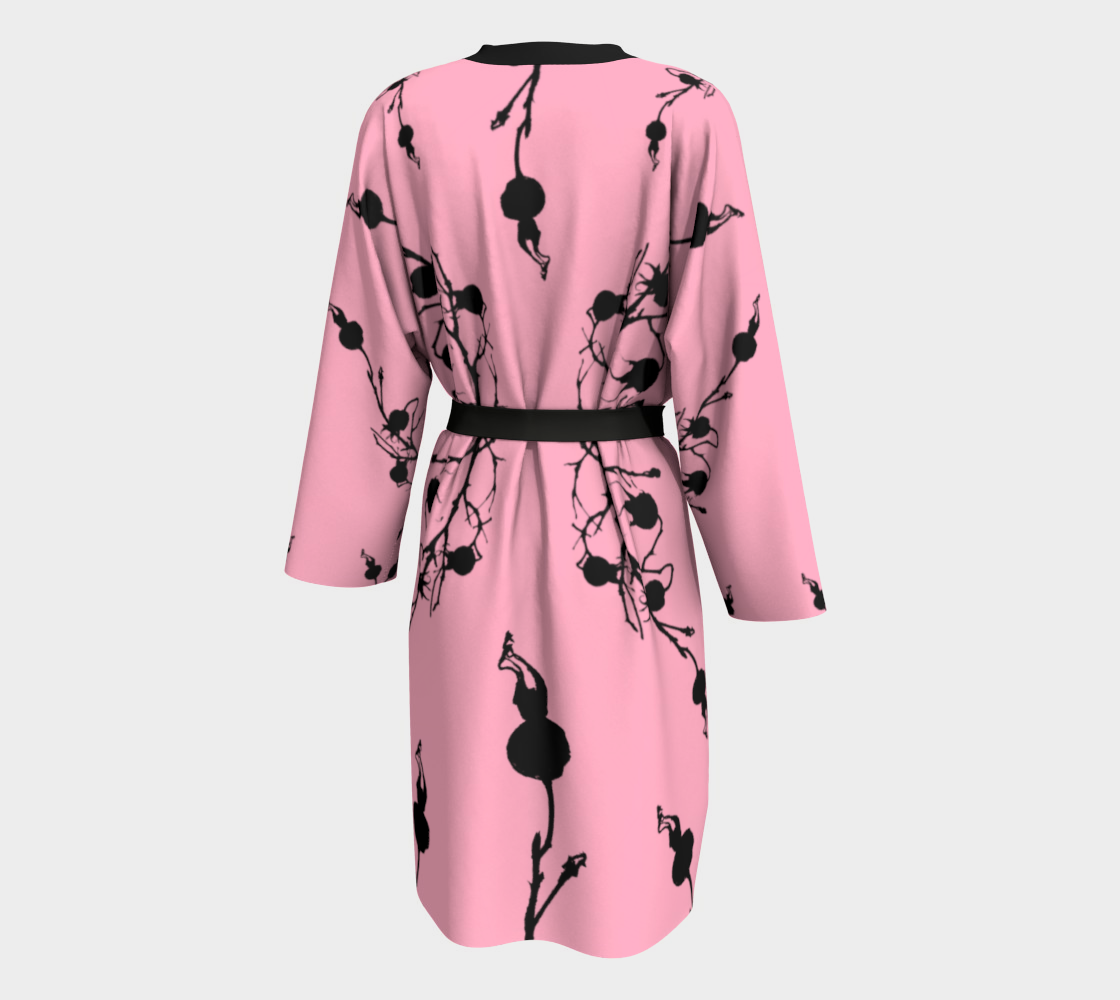 Lounge Robe - Pegnoir - Black Rose Hips