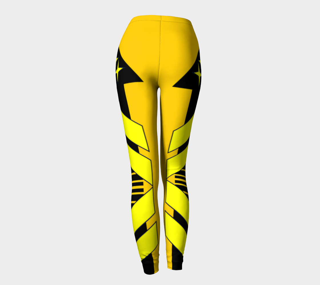 Fashion Leggings - Tiger Space Racer