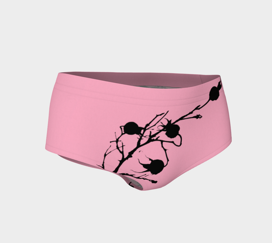 Mini Shorts - Black Rose hips