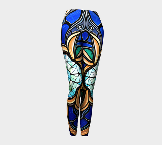 Fashion Leggings - Blue Gem